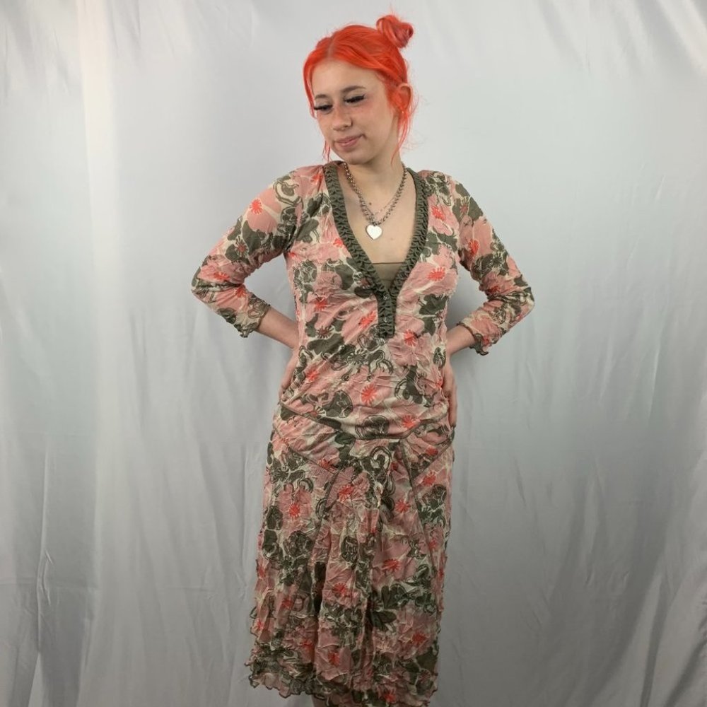 Sandwich Long Sleeve Dress Size Medium